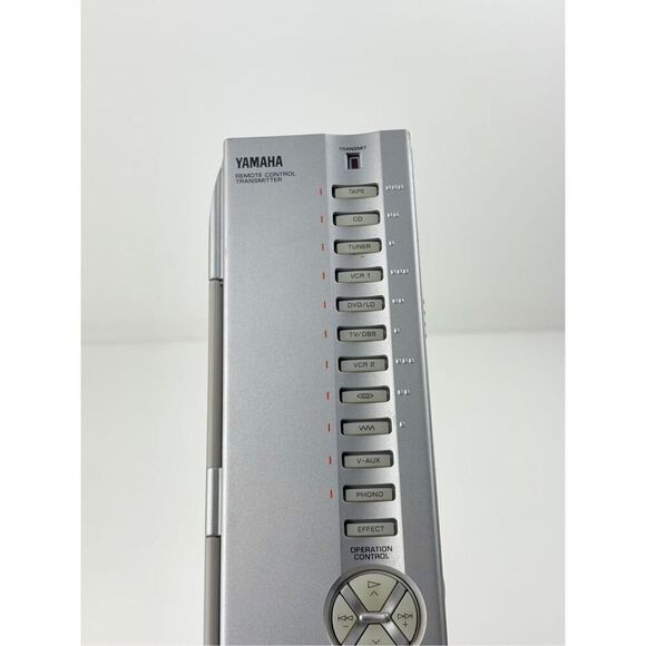 Yamaha Remote Control Transmitter RAV130 VV62710, Tested & Works Silver EQ2237 - Picture 2 of 9